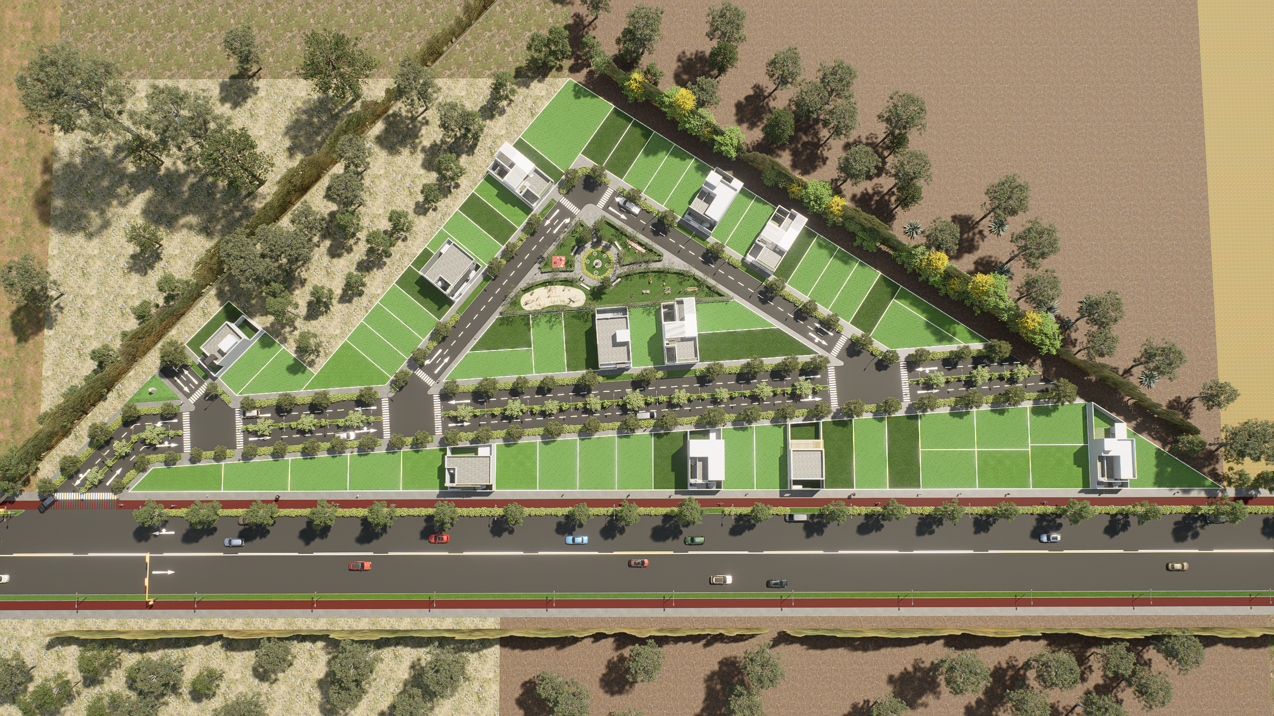 Plano de Colinas de Moro