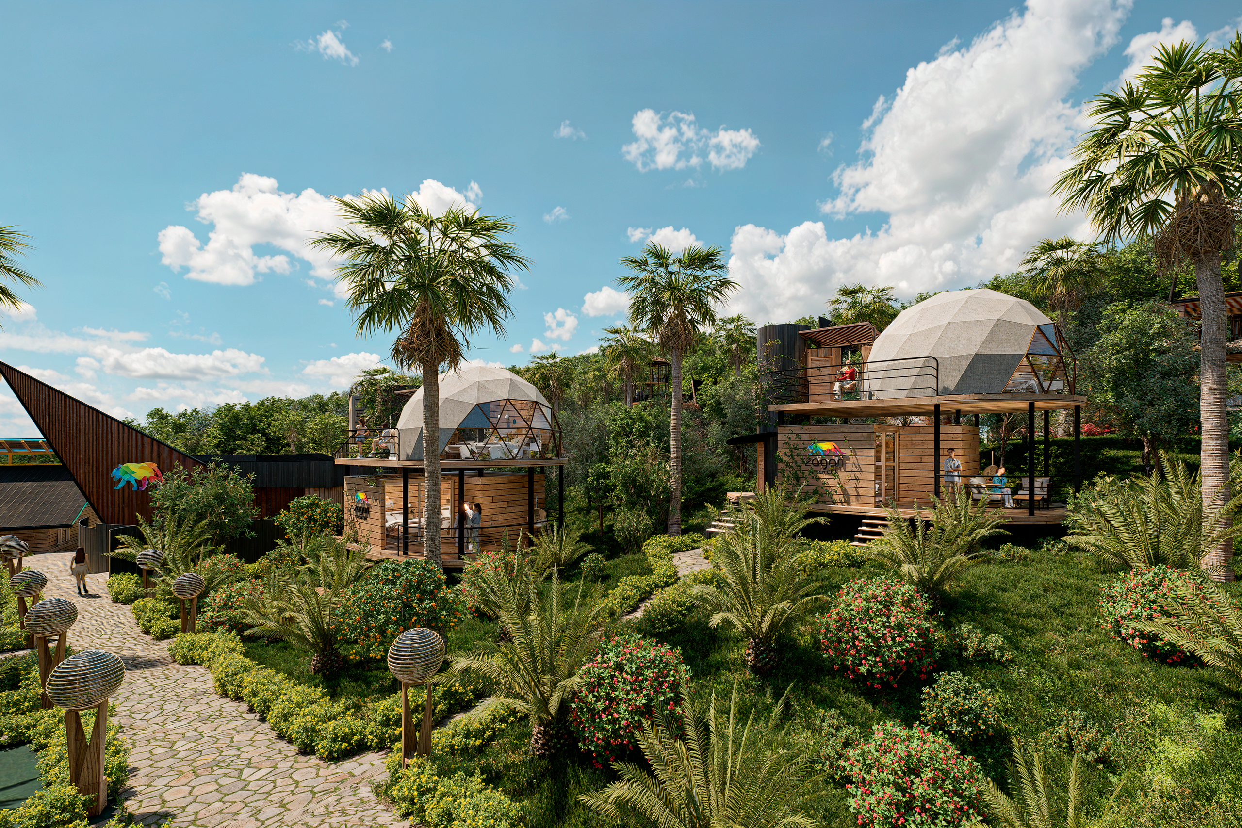 Cabaña domo de Zagari Resort Club